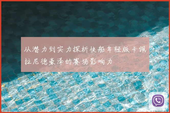 从潜力到实力探析快船年轻版卡佩拉尼德豪泽的赛场影响力